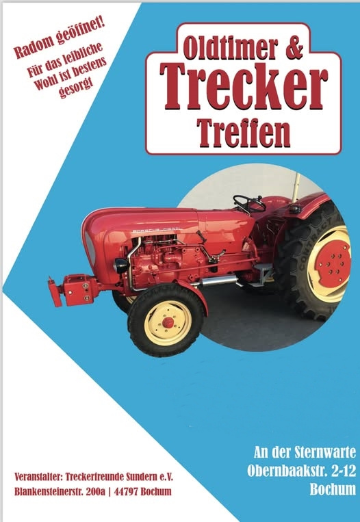 25. Oldtimer & Treckertreffen Sternwarte Bochum