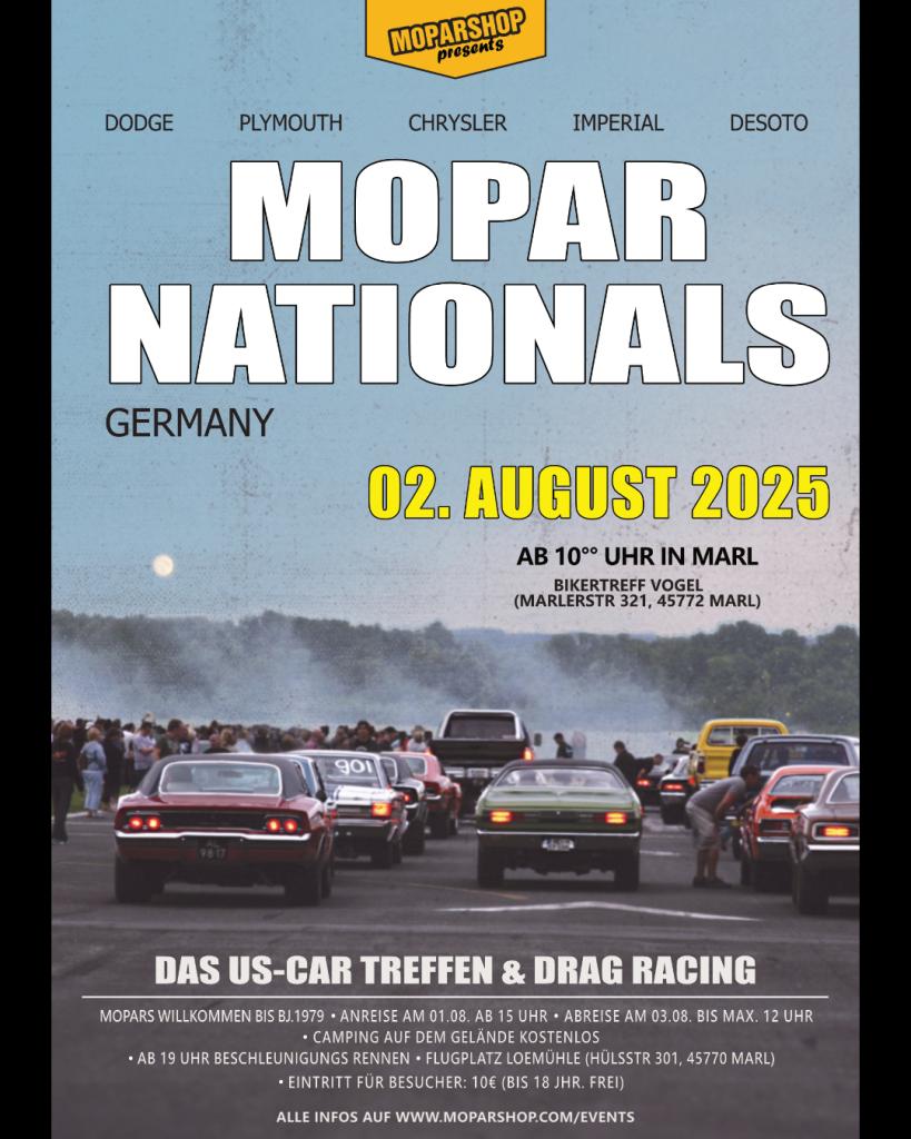 Mopar Nationals Germany 2025